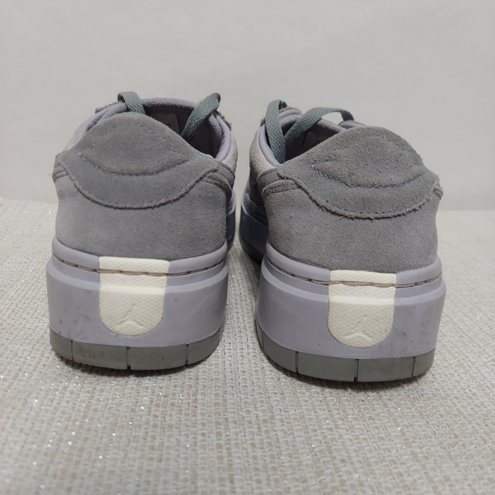 Nike Air Jordan 1 Elevate Low Shoes Gray Suede Sneakers Womens 12/Men 10.5 - Picture 4 of 8